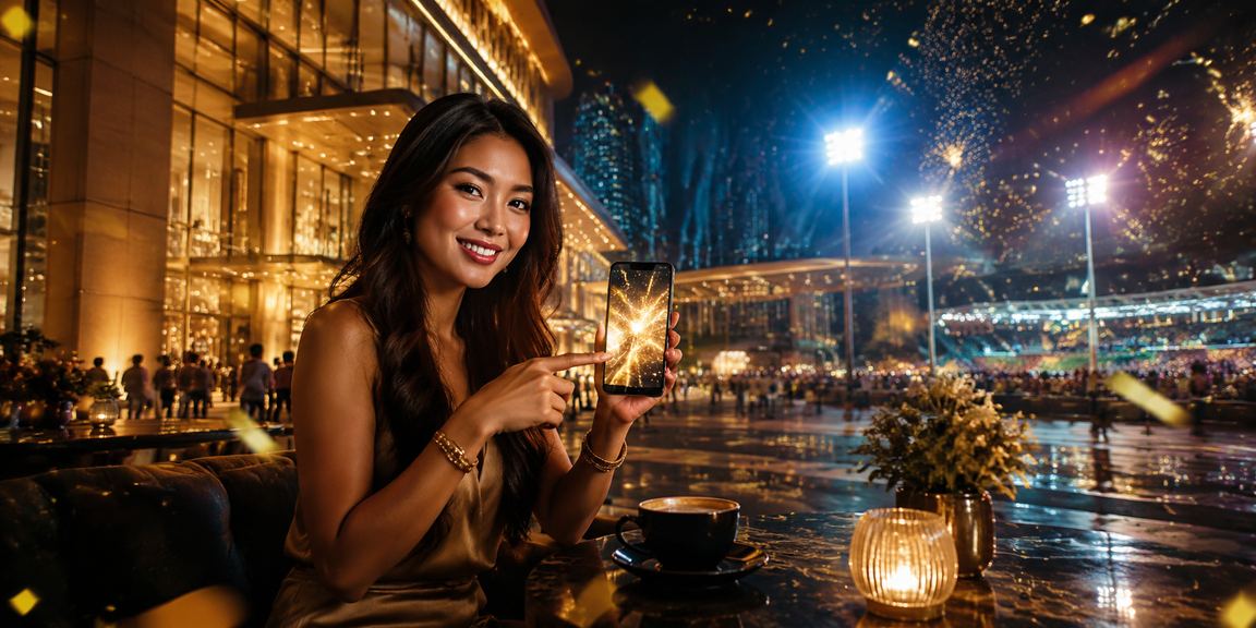 Pemain kasino VIP menikmati bonus dan permainan Roulette di Kuala Lumpur
